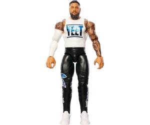 Mattel WWE Main Event Series153 Jey Uso Figura de acción coleccionable de 15,24cm, 10 puntos de articulación y aspecto realista, JCV38