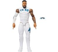 Mattel WWE Main Event Series161 Jey Uso Figura de acción Coleccionable de la Superestrella de 15,24cm, 14 Puntos de articulación y Aspecto Realista, JHH87