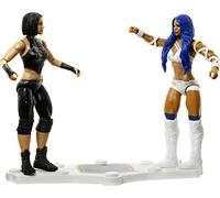 Mattel WWE Sasha Banks vs Bayley Championship Showdown - Paquete de 2 figuras de acción de 6 pulgadas Monday Night RAW Battle Pack para edades de 6 años en adelante