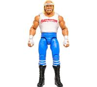 Mattel WWE Serie 142 Luchador Hulk Hogan, figura de acción articulada de aspecto realista, 15 cm, juguete +6 años, HTW19