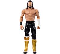 Mattel WWE Seth Rollins Figura de acción básica, 10 puntos de articulación y detalles realistas, coleccionable de 6 pulgadas
