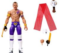 Mattel WWE Shawn Michaels As Vega x Street Fighter Series 4 Cross Over Elite Figura de acción de lucha libre de 6 pulgadas, juguete coleccionable Mashup Set JPK54 Toy Wrestler
