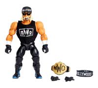 Mattel WWE Superstars Figura y accesorios de accin Serie 1 Hollywood Hulk Hogan Retro coleccionable con manos intercambiables