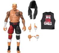 Mattel WWE Top Picks Elite - Juego de figuras de acción y accesorios, Solo Sikoa de 6 pulgadas, coleccionable con manos intercambiables, equipo de anillo y 25 puntos de articulación