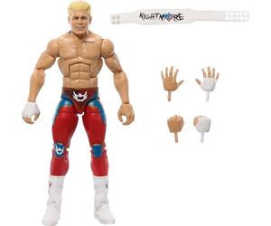 Mattel WWE Top Picks Elite - Juego de Figuras de acción y Accesorios, The American Nightmare Cody Rhodes de 6 Pulgadas, Coleccionable con Manos Intercambiables, HXT74