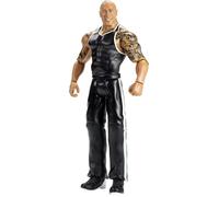 Mattel WWE Top Picks Figura de acción, 6 pulgadas coleccionable The Rock con 14 puntos de articulación y aspecto realista
