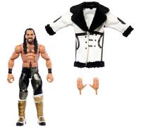 Mattel WWE Top Picks Figura y accesorios de accin de lite Set Seth Freakin Rollins de 6 pulgadas coleccionables con Hands Swappable Hands anillo y