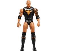 Mattel WWE Top Picks Figuras de acción, 6 pulgadas coleccionables The Rock con 10 puntos de articulación y aspecto realista