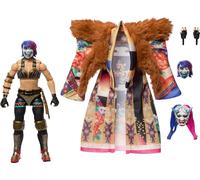 Mattel WWE Ultimate Edition - Juego de figuras de acción y accesorios, Asuka coleccionable de 6 pulgadas con 30 puntos de articulación, piezas intercambiables y equipo de entrada