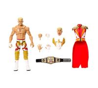 Mattel WWE Ultimate Edition Cody Rhodes, Figura de acción y Accesorios, Conjunto con Figura Coleccionable de 15,24cm con Cabezas y Manos Intercambiables y 30 Puntos de articulación, JHV89