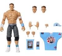 Mattel WWE Ultimate Edition Figura de acción John Cena | Figura John Cena de 15 cm con cabezas y manos intercambiables, 30 puntos de articulación, niños y coleccionistas, JHV97