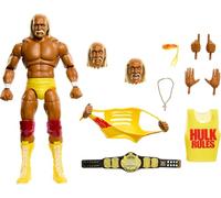 Mattel WWE Ultimate Edition Figura Hulk Hogan y Accesorios | Coleccionable Hulk Hogan de Hollywood de 15 cm con cabezas y manos intercambiables, 30 puntos de articulación, JHV95