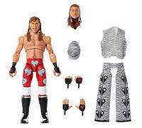 Mattel WWE Ultimate Edition Figura Shawn Michaels y Accesorios | Set de figura de acción de Shawn Michaels, 15 cm, con cabezas y manos intercambiables, 30 puntos de articulación, JKD31