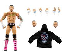 Mattel WWE Ultimate Edition - Juego de figuras de acción y accesorios, CM Punk coleccionable de 6 pulgadas, cabezas y manos intercambiables, 30 puntos de articulación