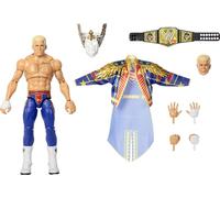 Mattel WWE Ultimate Edition SummerSlam Cody Rhodes, Conjunto Coleccionable de Figura de acción y Accesorios, Incluidas Cabezas y Manos Intercambiables, 15,24 cm, JKD33