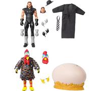 Mattel WWE Ultimate Edition Survivor Series 1990 Undertaker y Gobbledy Gooker coleccionables con accesorios intercambiables (2 unidades)