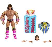 Mattel WWE Warrior Ultimate Edition Figura de acción con accesorios intercambiables, articulación y detalles realistas, 6 pulgadas