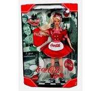Mattel Year 1998 Barbie Collector Edition: Coca-Cola Barbie as a Waitr
