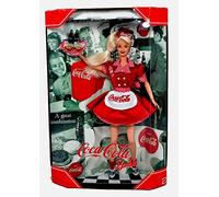 Mattel Year 1998 Barbie Collector Edition: Coca-Cola Barbie as a Waitress.
