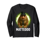 Matteo Mateo Matteooo - Italiano Brainrot Meme Kid Para Niños Manga Larga