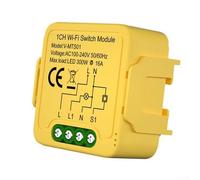 Matter For Smart Switch 16A para módulo de relé para aplicación Tuya, disyuntor de control remoto WiFi, ejecución local sin nube, compatible con HomeKit (2 vías)