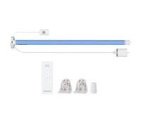 Matter - Motor de persiana enrollable WiFi para tubo 17/25/28 mm, alimentación enchufable, compatible con Home Google Home SmartThings, voz y control remoto