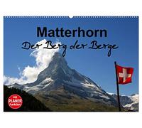 Matterhorn. Der Berg der Berge (Wandkalender 2026 DIN A2 quer), CALVENDO Monatskalender: Matterhorn. Faszinierend, atemberaubend, anziehend. Wer kennt ... wohl das heimliche Wahrzeichen der Schweiz.