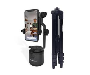 Matterport Axis Gimbal Estabilizador para cámara de teléfono Inteligente - Soporte Giratorio motorizado para escaneos fotográficos 3D 360 Profesionales con trípode portátil y Plegable