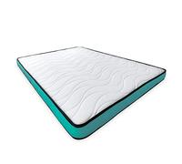 mattfy Colchón Vega Reversible, Ideal para Camas Nido o Literas, Antiácaros, Antibacterias e Hipoalergénico, Viscosoft, Blanco, 150x180