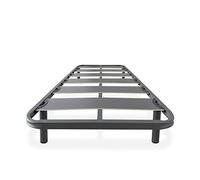 Mattfy - Somier de Láminas Anchas Reforzado Anti - Ruido Estructura 40x30 mm con Juego de Patas Roscadas, Gran Estabilidad y Robustez, 90x190