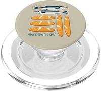 Matthew 14, Fish & Loaves Sermon on The Mount Faith Design PopSockets PopGrip para MagSafe