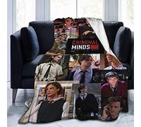 Matthew Gray Gubler Crimil Minds-Spencer Reid - Manta de franela para sofá, cama, sala de estar, 125 cm x 100 cm