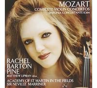 Matthew Lipman, Academy of St. Martin in the Fields & Sir Neville Marriner Rachel Barton Pine - Mozart: Complete Violin Concertos; Sinfonia Concertante, K364 by Matthew Lipman, Academy of St. Martin in the Fields & Sir Neville Marriner Rachel Barton Pine