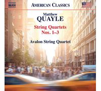 Matthew Quayle Matthew Quayle: String Quartets Nos. 1-3 (CD) (Importación USA)