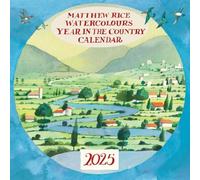 Matthew Rice, A Year in the Country Square Wall Calendar 2025