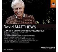 Matthews David - Complete String Quartets Vol.4