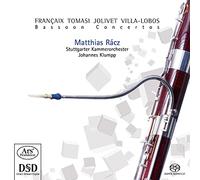Matthias Rácz - Françaix - Tomasi - Jolivet : Concertos pour Basson