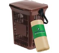 MATTIUSSI Kit de Recogida orgánica: Umimax + 10 l y 50 Bolsas de Papel para la Recogida del orgánico