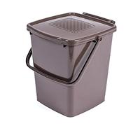 MATTIUSSI Minimax Filter 10 L + 3 filtros antiolores + 1 Paquete de Bolsas de Papel para la Recogida del orgánico en la Cocina