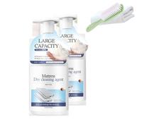 Mattress Stain Remover for Bed & Fabric-Powerful Mattress Cleaner & Stain Remover No-Scrub for Bed Couch Carpet & Upholstery Gentle Yellow Cleaner & Spot Treatment for Fabric (2PCS)