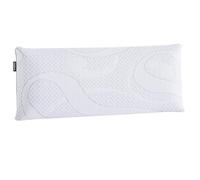 MATTREX | Almohada Viscoelástica 150 cm Doble Funda con Cremallera - Almohada Viscoelástica Antiácaros y Antibacterias - Almohada viscoelástica Aloe Vera Hilos de Plata