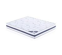 MATTREX | Colchón Viscoleástico Air Fresh para Cama de 140x190 - Colchón Visco Altura 23 cm Transpirable, Reversible y Anti Acaros - Colchón Visco 100% Made in Spain Confortable y Ergónomico