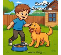 Matty & Marshmallow: Simple and cute coloring book about friendship
