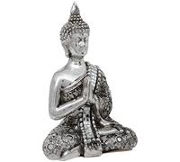 Maturi - Chal de meditación de Buda tailandés con Las Manos Cerradas, 13 cm, H525