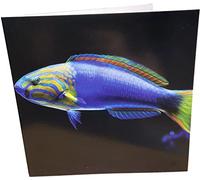 Maturi Tarjeta de felicitación de cumpleaños cuadrada en blanco