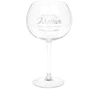 Maturi Vaso de ginebra con corazones 'First My Mother Forever My Friend' - 625 ml