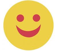 Matuska dena emoji kickboard amarillo