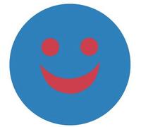 Matuska dena emoji kickboard azul