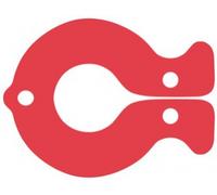 Matuska dena float fish rojo