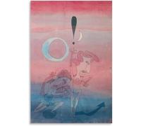 Matvsd Kohecs El cartel de ballet de Paul Klee imprime arte mural abstracto Pintura en lienzo de Paul Klee Cuadro moderno para la decoración mural del salón 30x45cmx1 sin marco